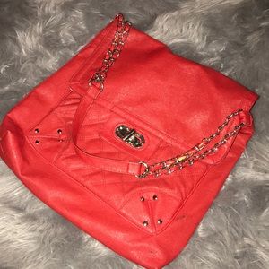 Cute Red Shoulder Tote!